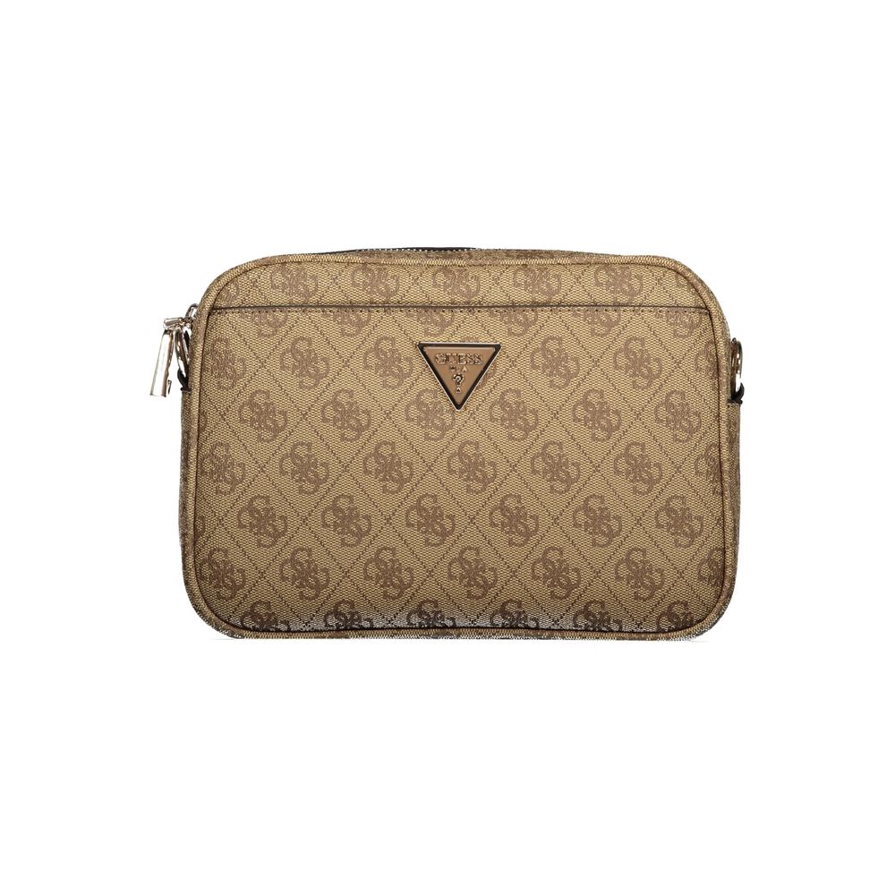 Guess Jeans Beige Polyurethan Damen Handtasche