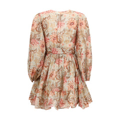 Zimmermann veelkleurige katoenen casual jurk