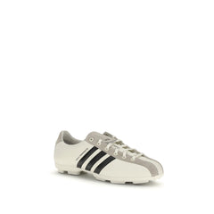Y-3 White Calf Leather Bos Taurus Athletic Sneakers
