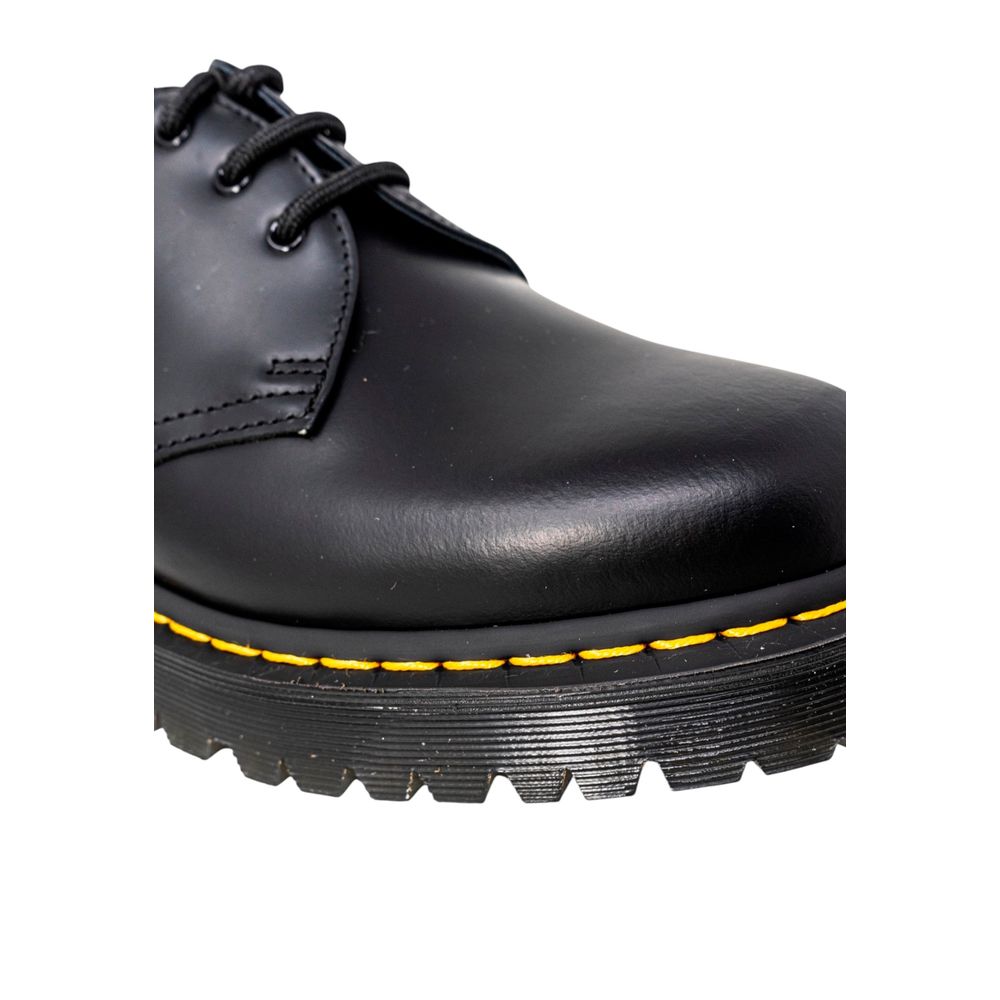 Dr. Martens Oxfords und Derbys aus schwarzem Leder