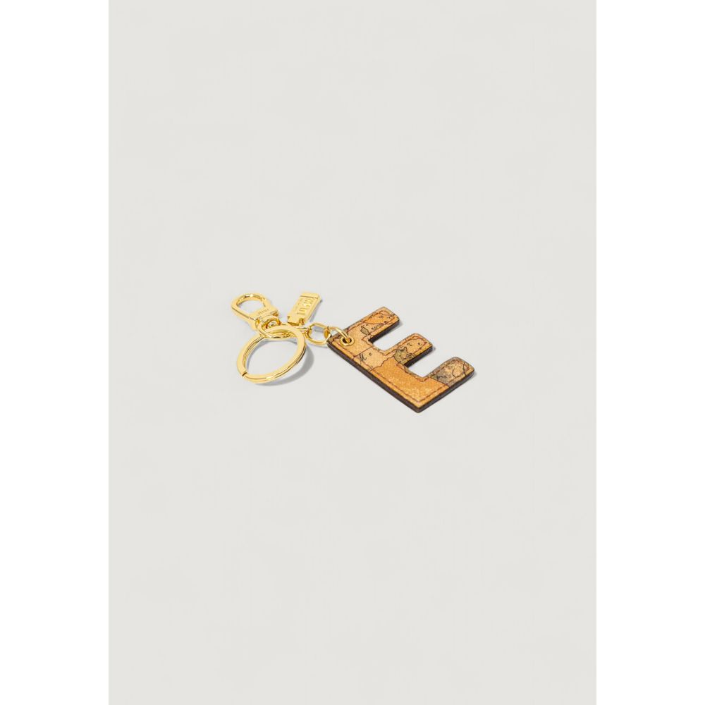 Alviero Martini Prima Classe Beige Leren Sleutelhanger
