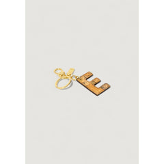Alviero Martini Prima Classe Beige Leren Sleutelhanger