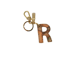 Alviero Martini Prima Classe Beige Leren Sleutelhanger