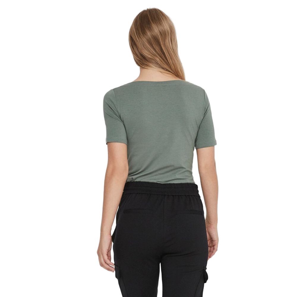 Vero Moda Tweekleurig Viscose T-shirt