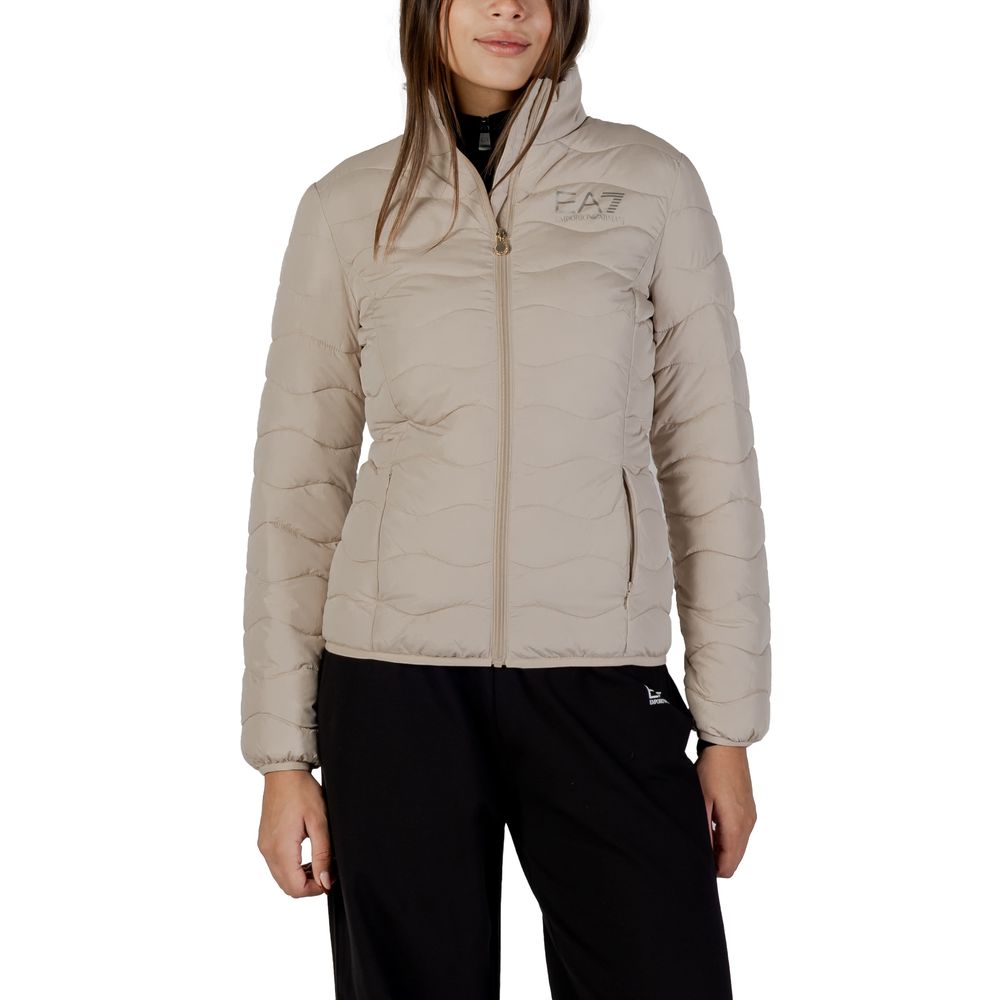EA7 Emporio Armani Beige Polyester-Blouson
