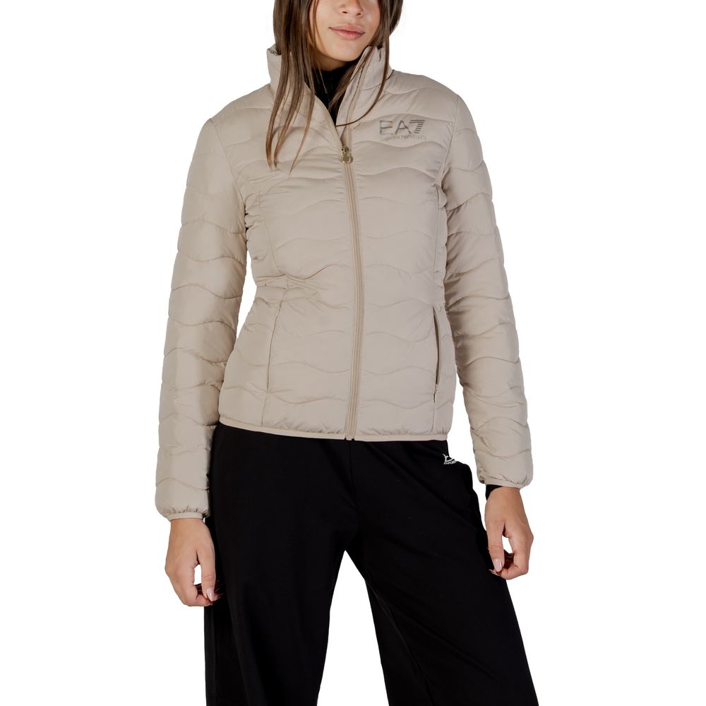 EA7 Emporio Armani Beige Polyester-Blouson