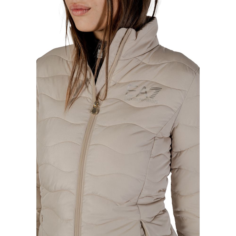 EA7 Emporio Armani Beige Polyester-Blouson