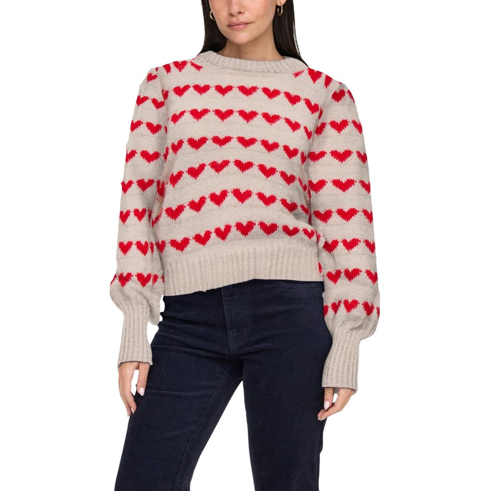 Jacqueline De Yong Beiges Polyester-Sweatshirt