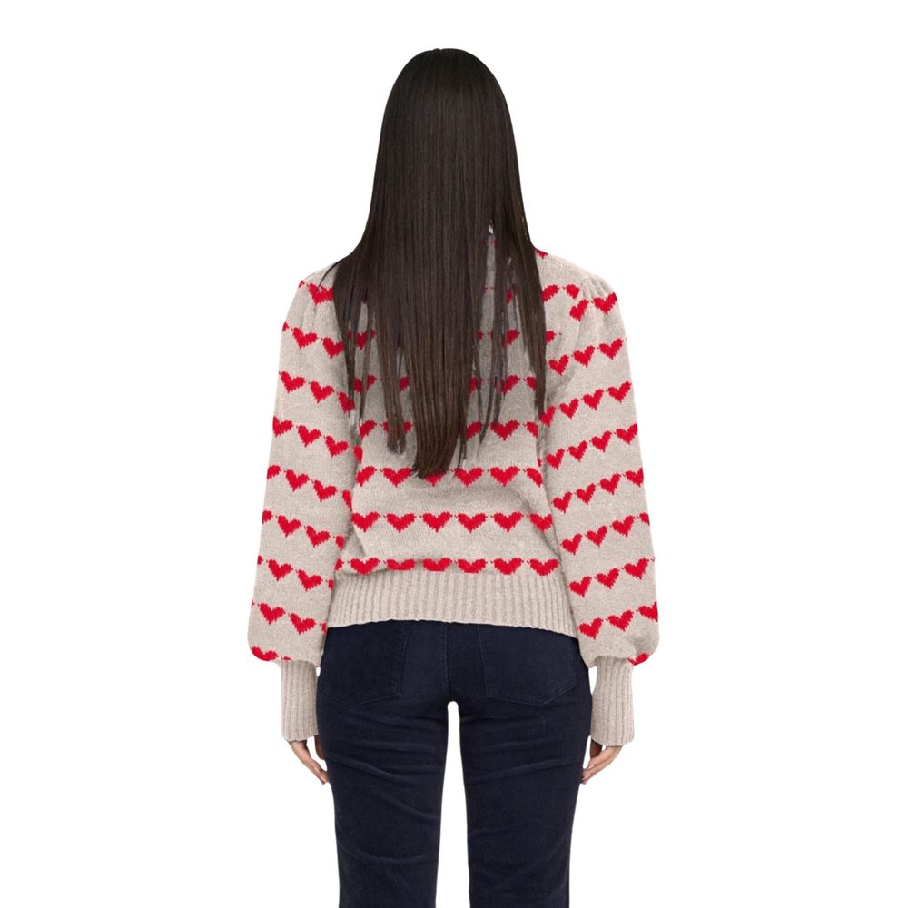 Jacqueline De Yong Beiges Polyester-Sweatshirt