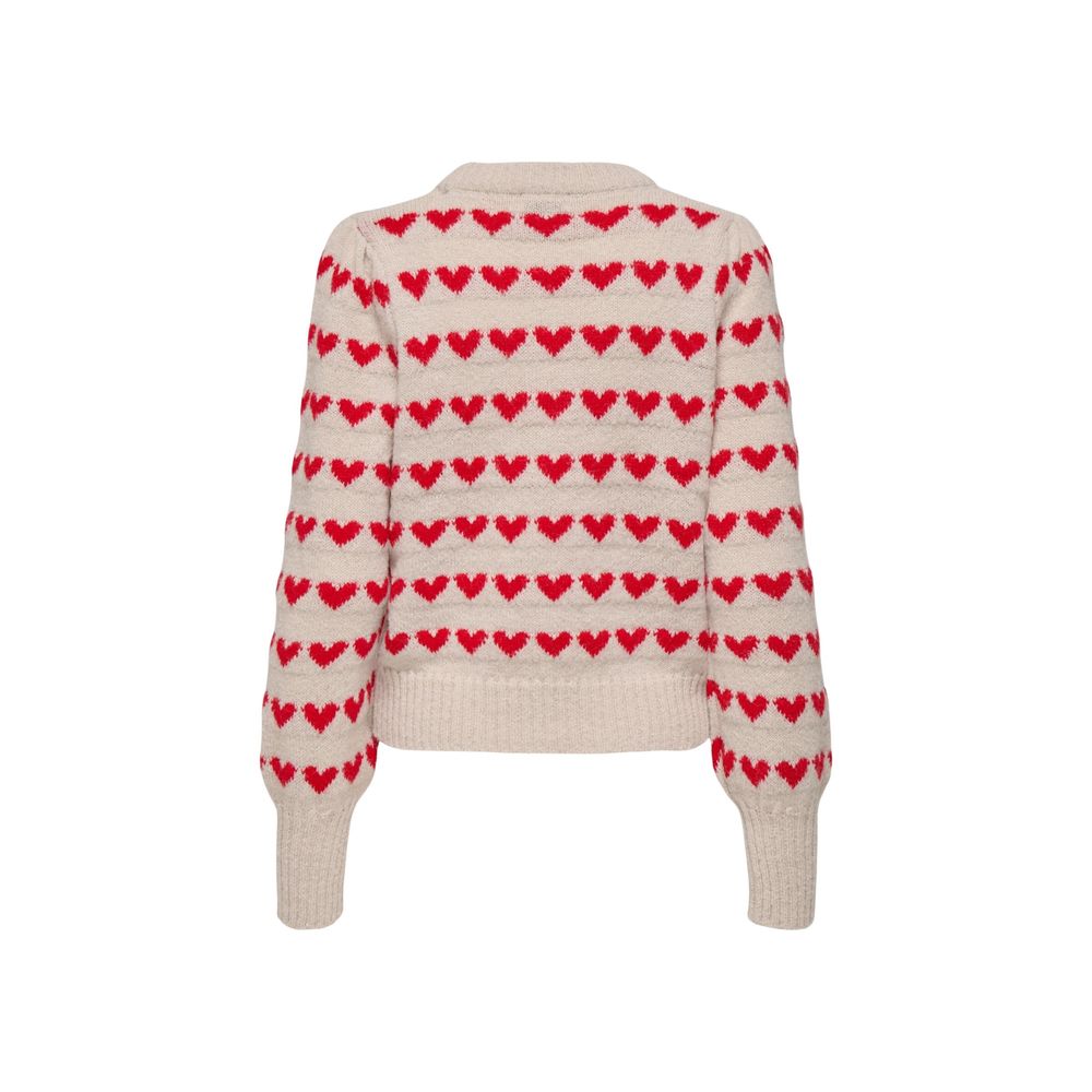 Jacqueline De Yong Beiges Polyester-Sweatshirt