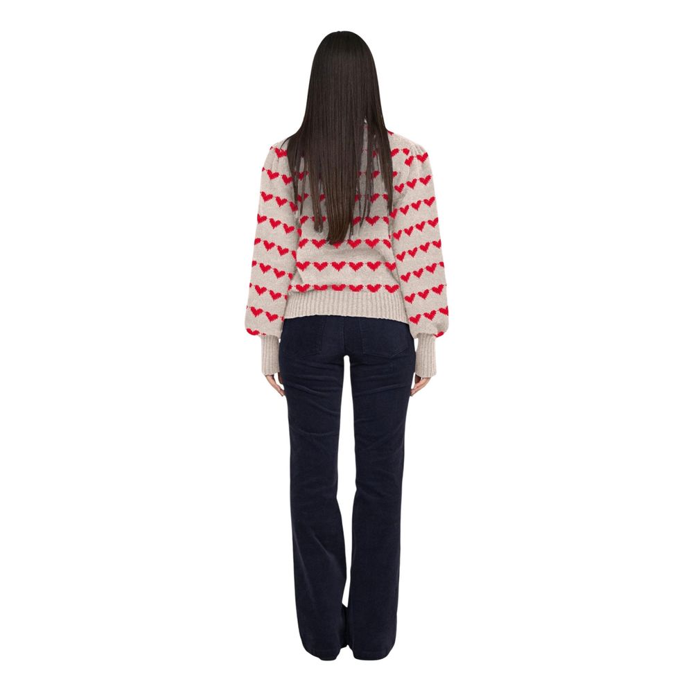 Jacqueline De Yong Beiges Polyester-Sweatshirt