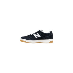 New Balance Zwart-Witte Leren Atletische Sneakers