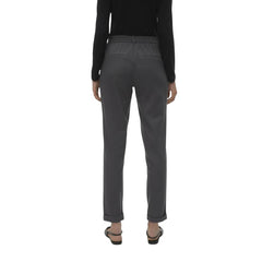 Vero Moda Grijze Polyester Casual Broek