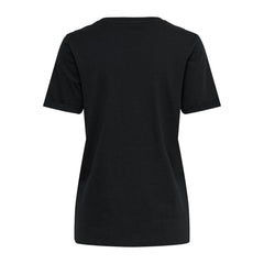 Only Black Cotton T-Shirt