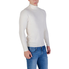 Antony Morato Rollkragenpullover aus Viskose in Creme