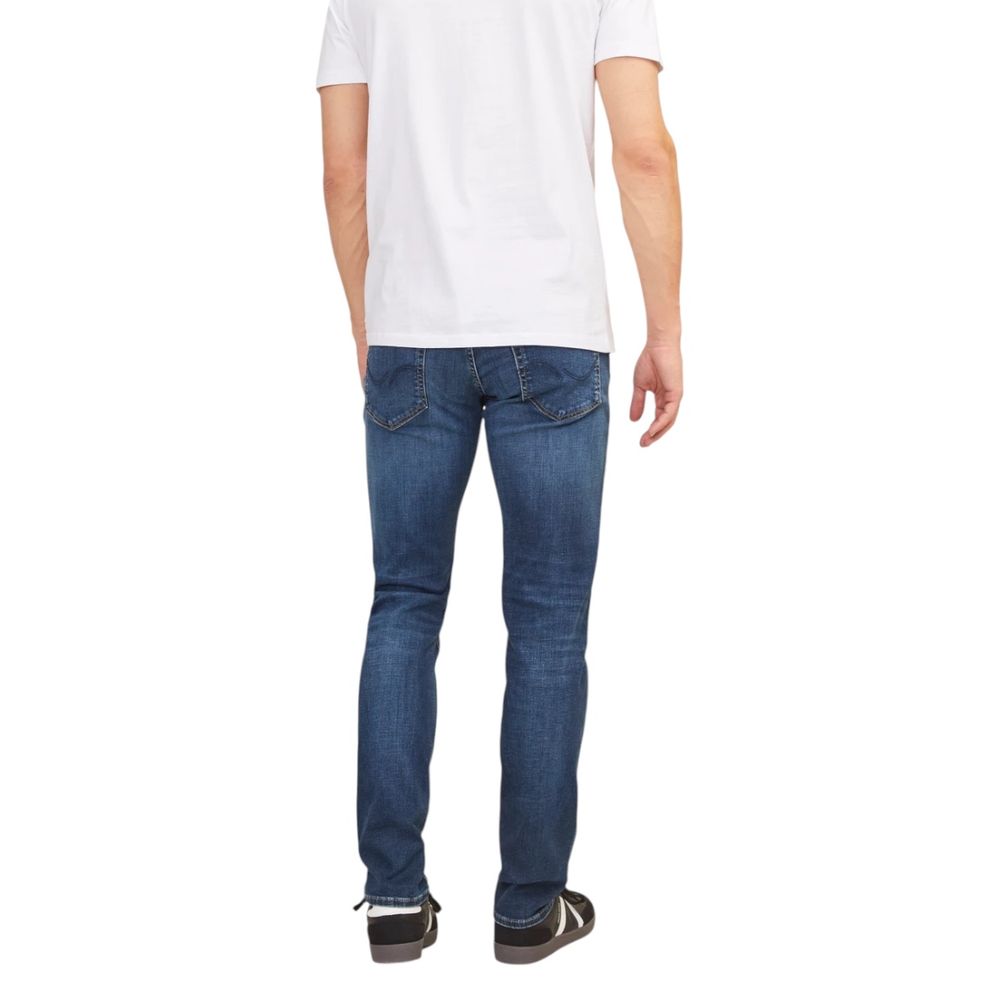 Jack Jones Blaue Baumwoll-Jeans im Relaxed Fit