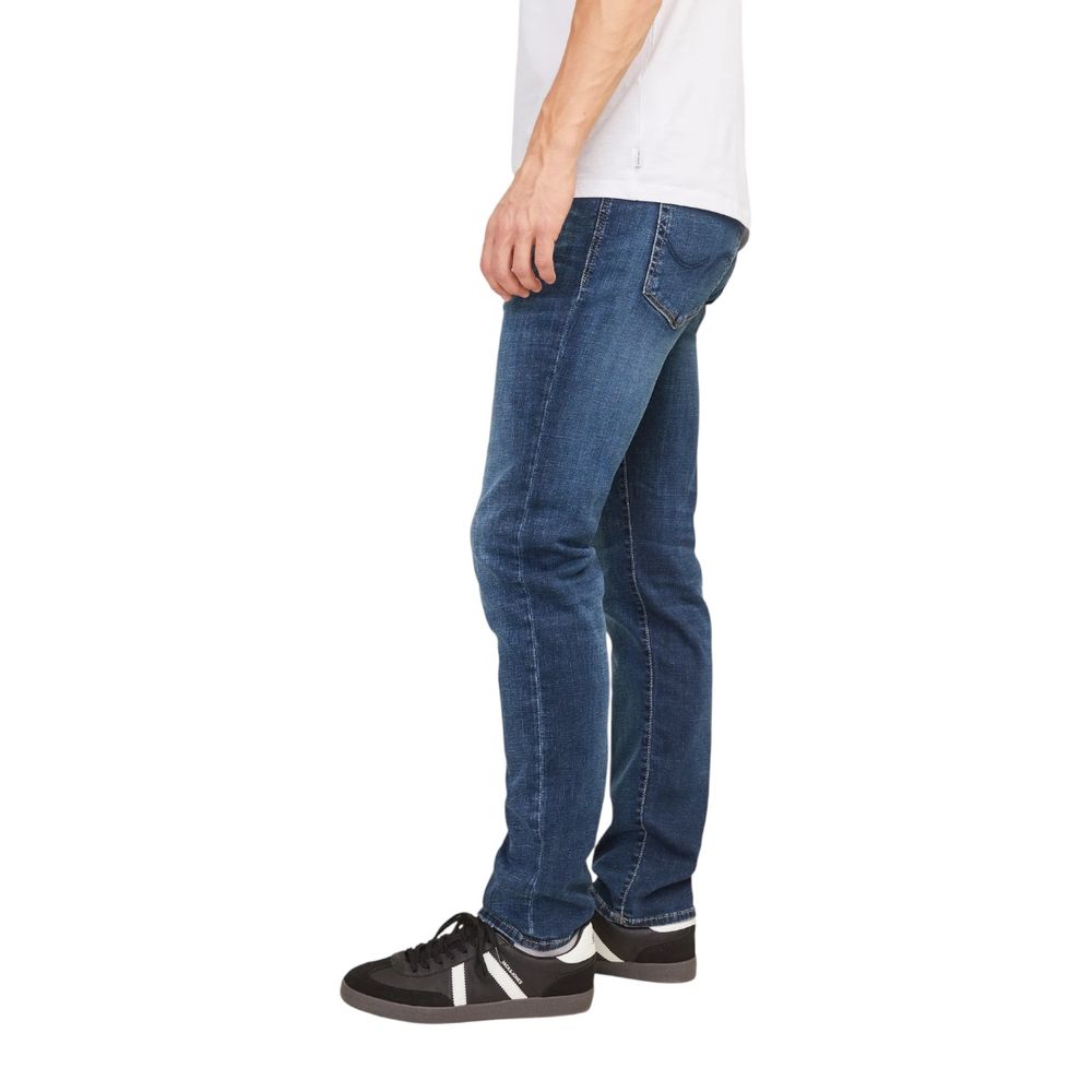 Jack Jones Blaue Baumwoll-Jeans im Relaxed Fit