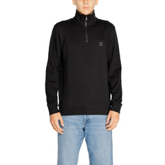 Hugo Boss Schwarzes Baumwoll-Sweatshirt