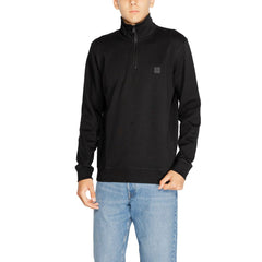 Hugo Boss Schwarzes Baumwoll-Sweatshirt