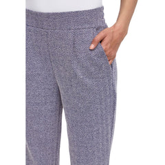 ICHI Blaue Skinny-Hose aus Polyester