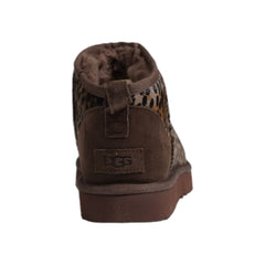 UGG Bruine Suède Leren Enkellaarsjes