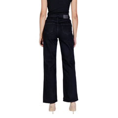 Vero Moda Zwarte Katoenen Mom Jeans