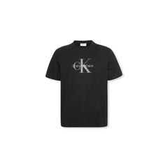 Calvin Klein Jeans Schwarzes Baumwoll-T-Shirt