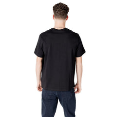Calvin Klein Jeans Schwarzes Baumwoll-T-Shirt