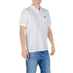 Lyle & Scott Witte Katoenen Poloshirt
