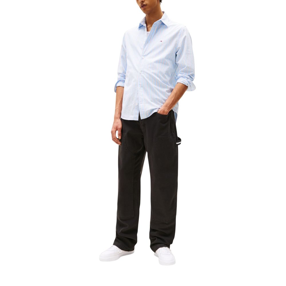 Tommy Hilfiger Jeans Schwarze Freizeithose aus Bio-Baumwolle