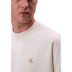 Calvin Klein Jeans Wit Katoenen Sweatshirt