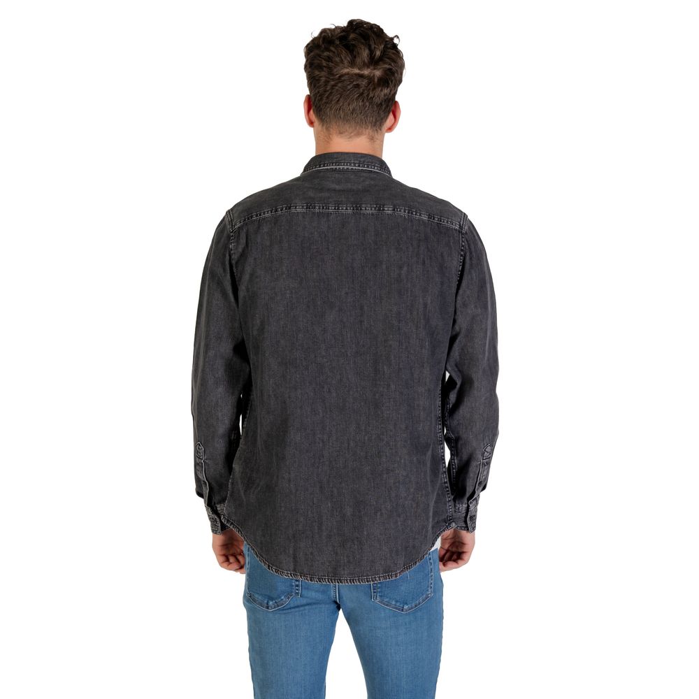 Calvin Klein Jeans schwarzes Jeanshemd