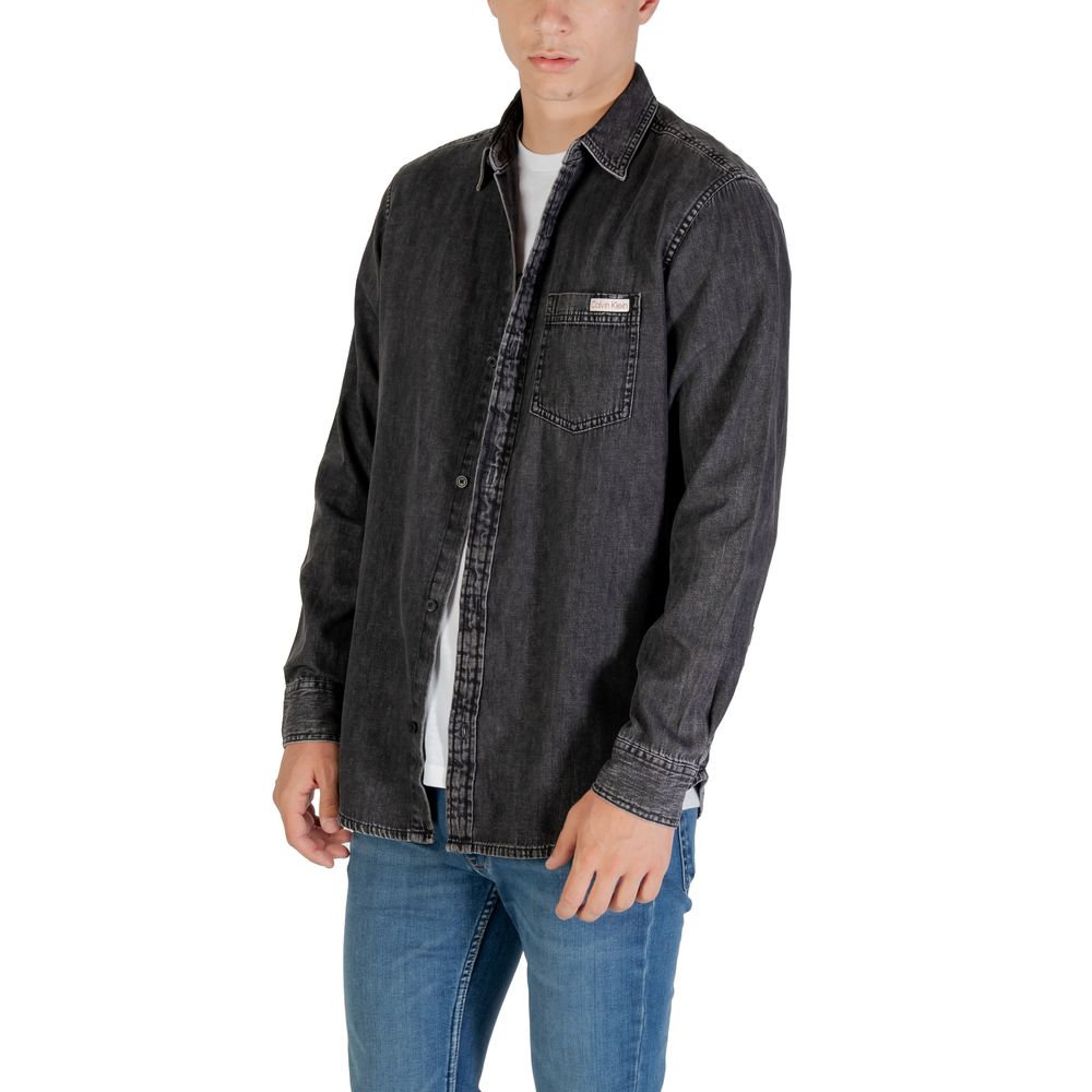 Calvin Klein Jeans schwarzes Jeanshemd