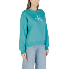 Calvin Klein Jeans Blauwe Katoenen Sweatshirt