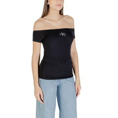 Calvin Klein Jeans Zwart Katoenen T-shirt