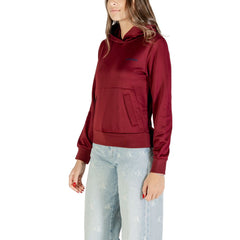 Calvin Klein Bordeaux Katoenen Hoodie