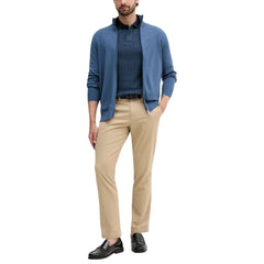 Tommy Hilfiger blauw katoenen vest