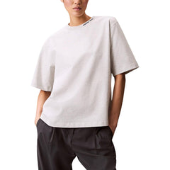 Calvin Klein Jeans Grau Baumwoll-T-Shirt