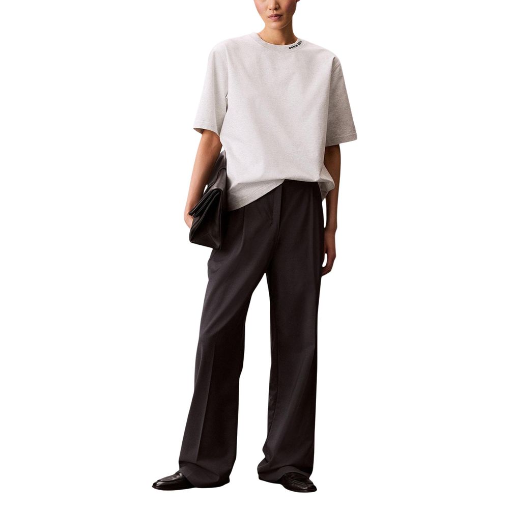 Calvin Klein Jeans Grau Baumwoll-T-Shirt