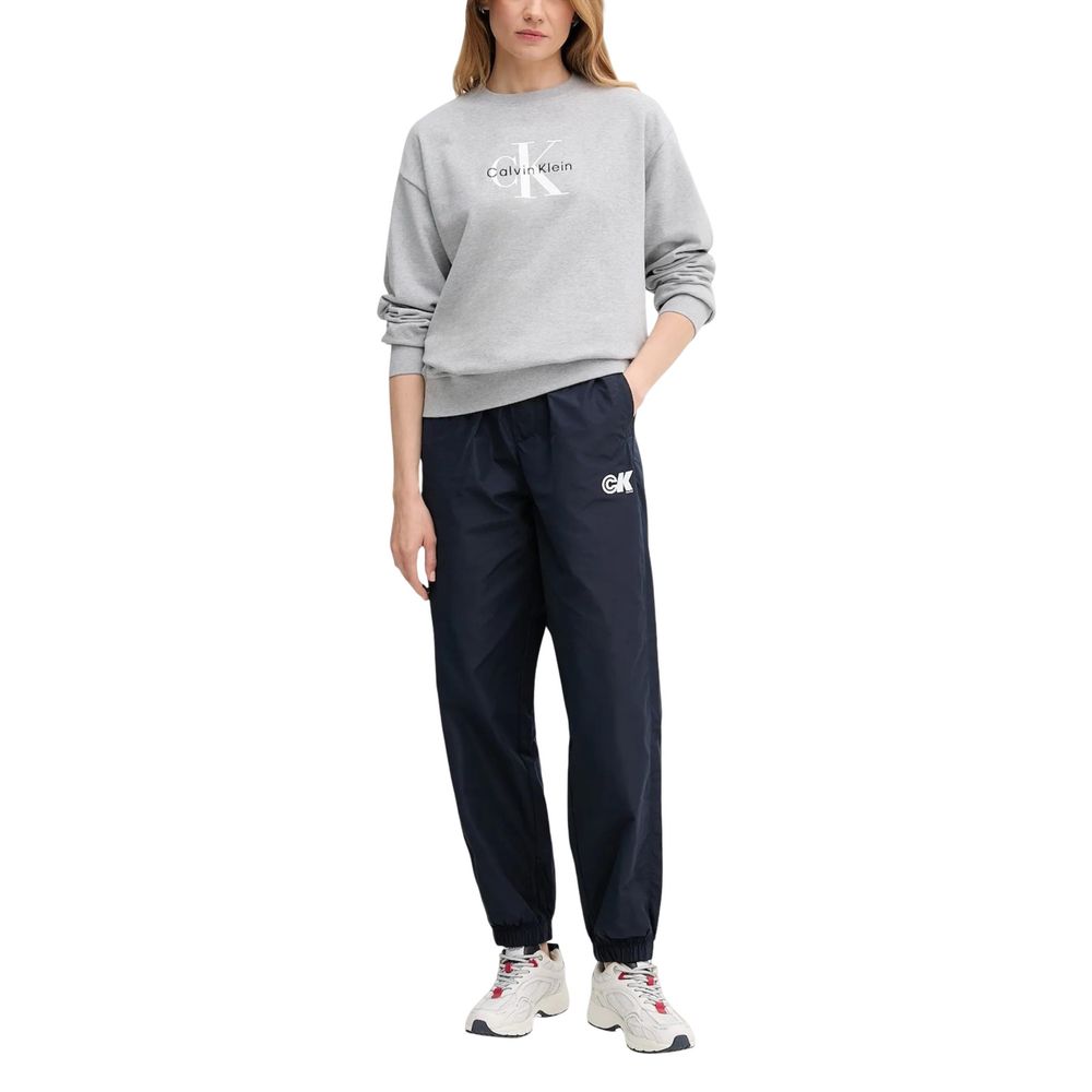 Calvin Klein Jeans Blaue Jogginghose aus recyceltem Polyester