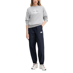 Calvin Klein Jeans Blaue Jogginghose aus recyceltem Polyester