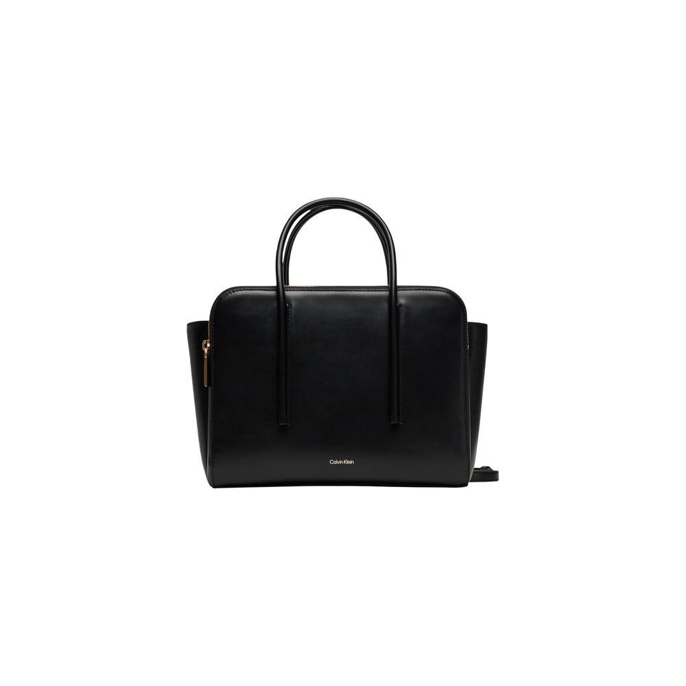 Calvin Klein Handtasche aus schwarzem Leder
