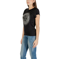 Guess Zwart Katoenen T-Shirt
