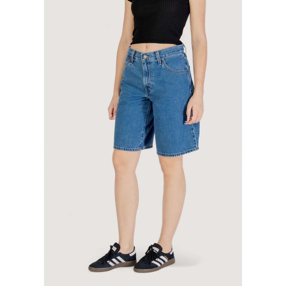Levi's Blaue Baumwollshorts