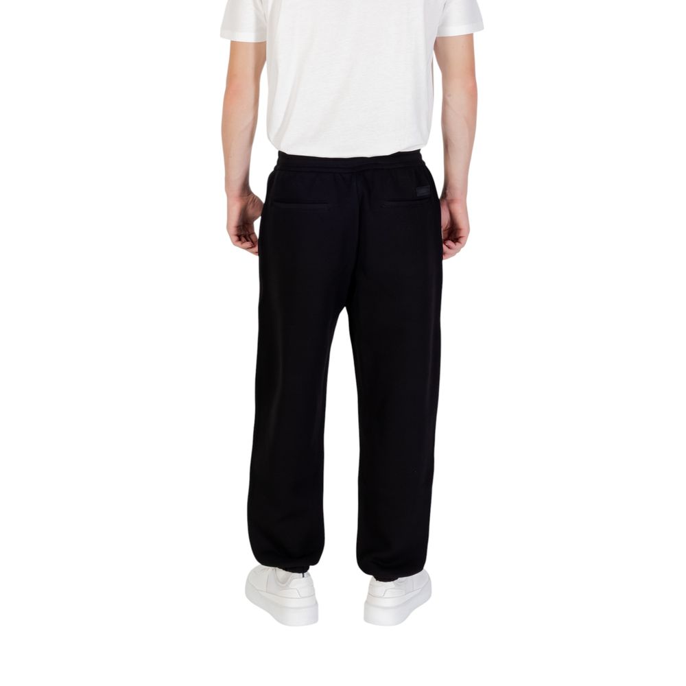 Armani Exchange Schwarze Jogginghose aus Baumwolle (Sporthose)