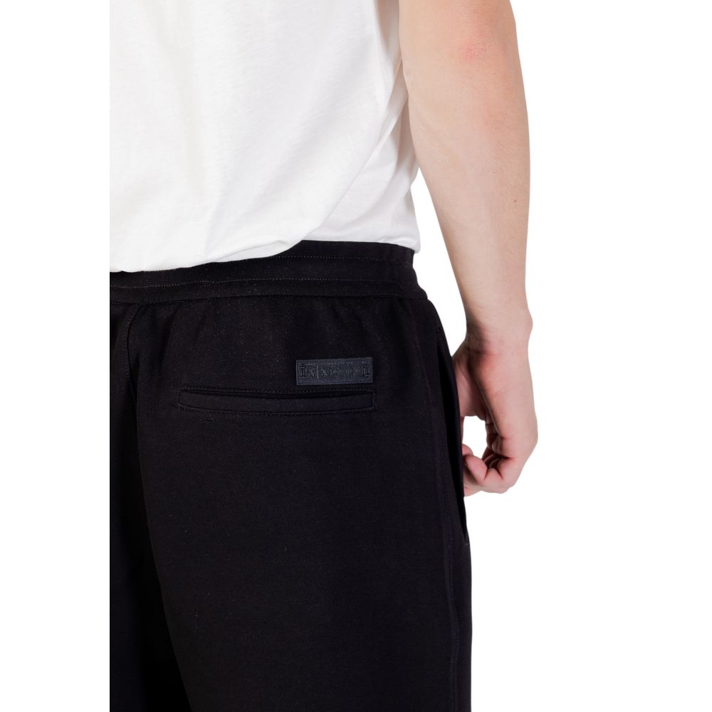 Armani Exchange Schwarze Jogginghose aus Baumwolle (Sporthose)