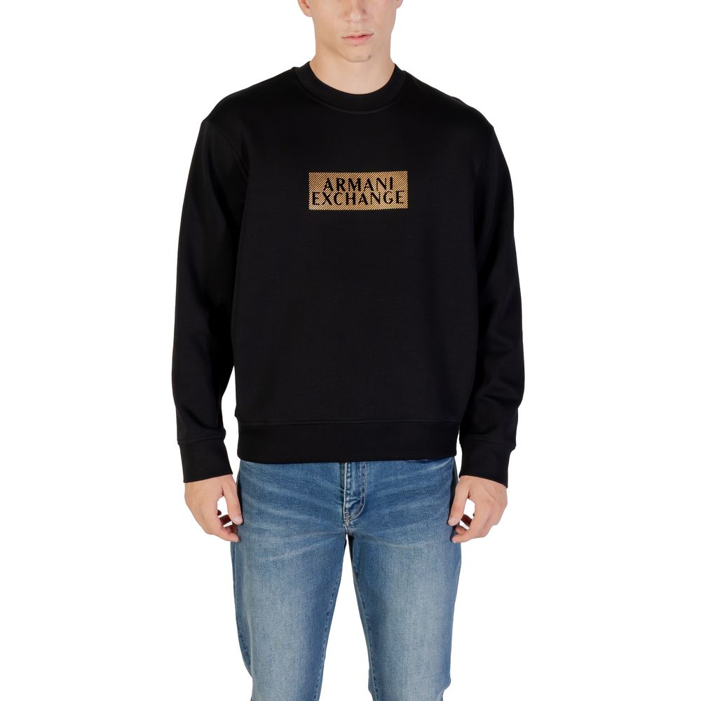 Armani Exchange Bicolor-Baumwoll-Sweatshirt