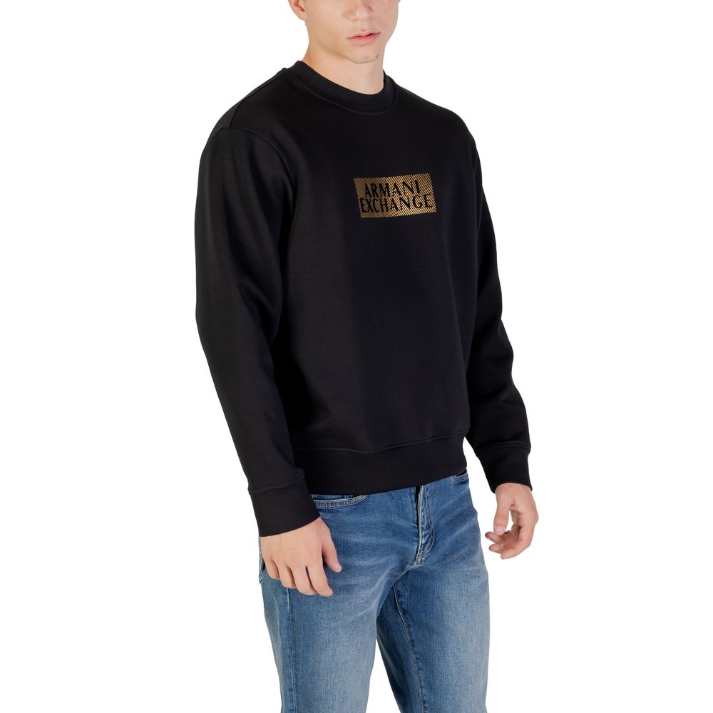 Armani Exchange Bicolor-Baumwoll-Sweatshirt