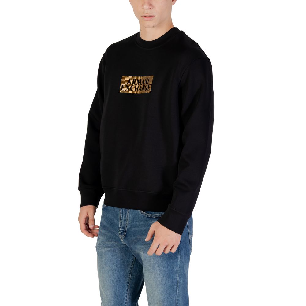 Armani Exchange Bicolor-Baumwoll-Sweatshirt