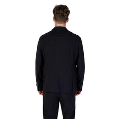 Armani Exchange Schwarzer Lyocell Blazer